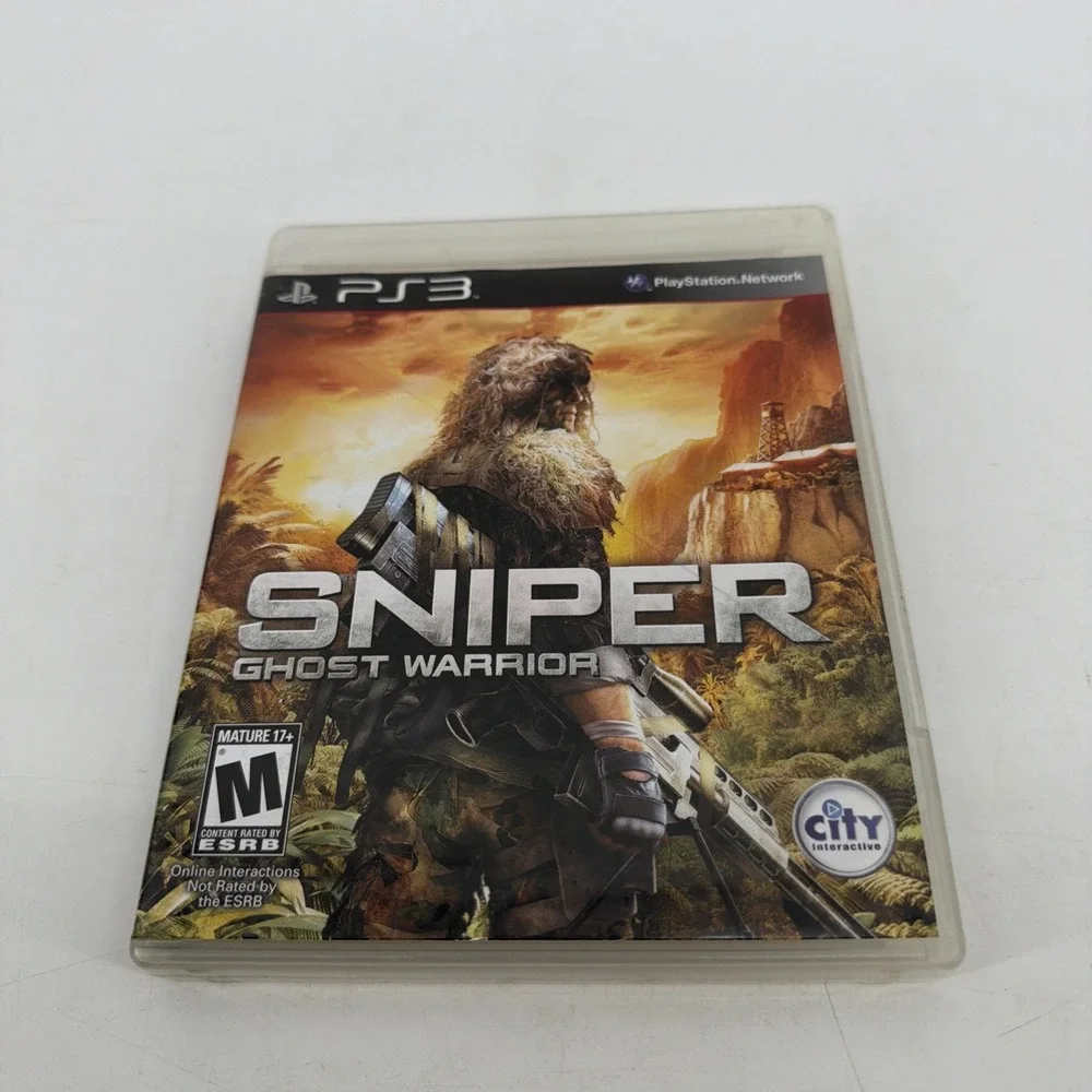 Sniper Ghost Warrior Sony (PlayStation 3 2011) Video Game Shooter PS3 PS Shooter